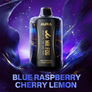 mr fog aura 60k disposable vape blue raspberry cherry lemon