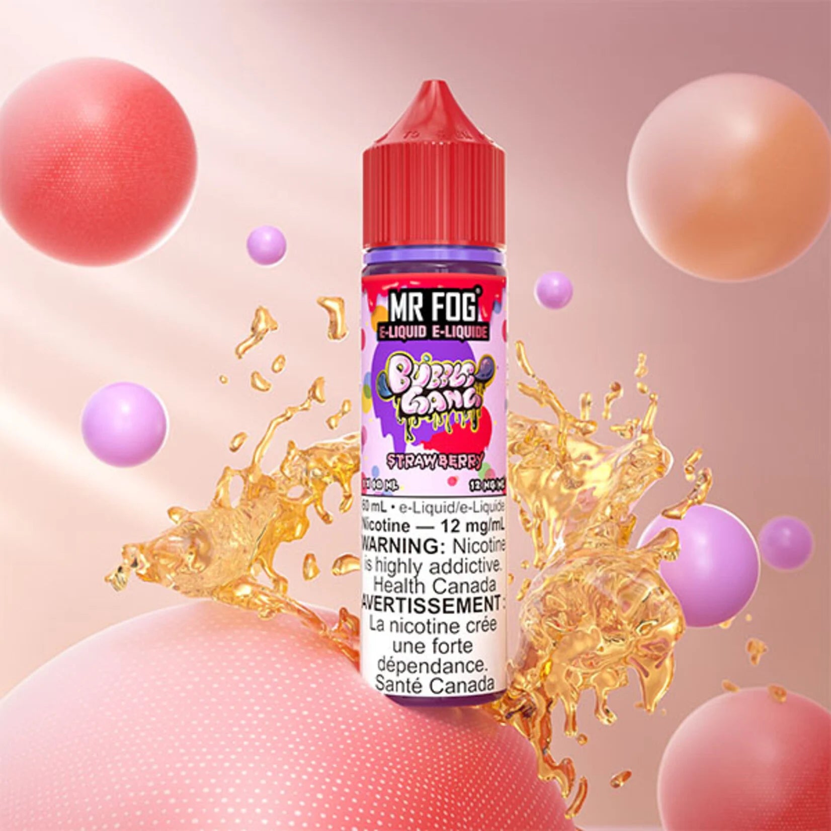 mr fog 60ml bubble gang series strawberry mr fog 60ml bubble gang series strawberry