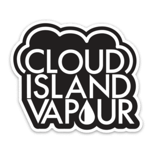 sticker cloud island vapour