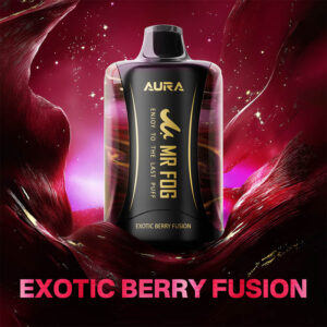 mr fog aura 60k disposable vape exotic berry fusion