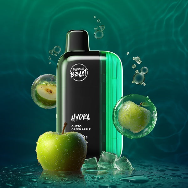 flavour beast hydra 18k gusto green apple flavour beast hydra 18k gusto green apple