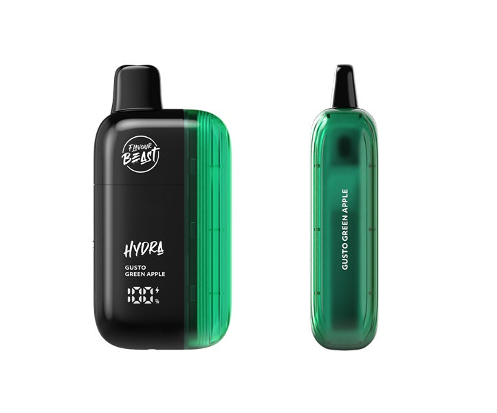 flavour beast hydra 18k gusto green apple flavour beast hydra 18k gusto green apple