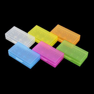 18650 dual battery plastic case
