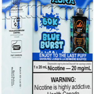 mr fog aura 60k disposable vape blue burst