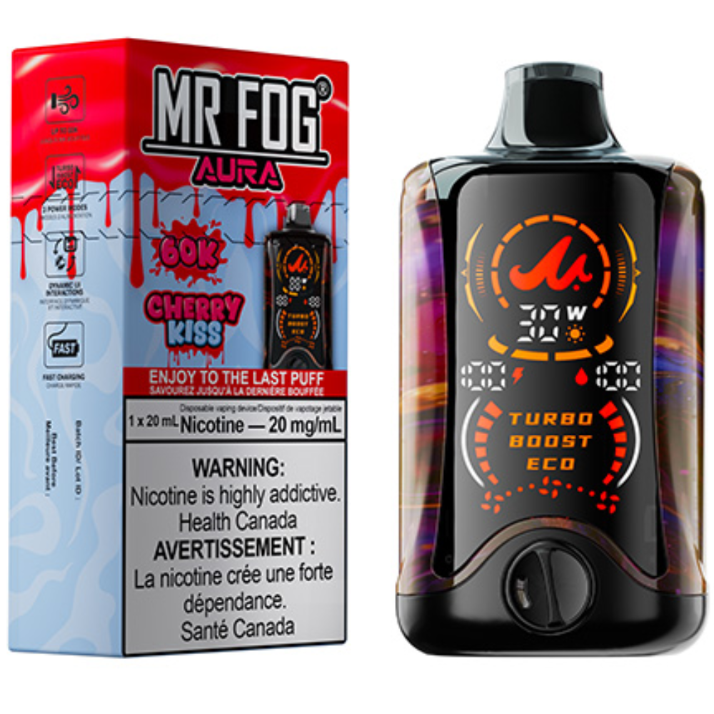 mr fog aura 60k disposable vape cherry kiss mr fog aura 60k disposable vape cherry kiss