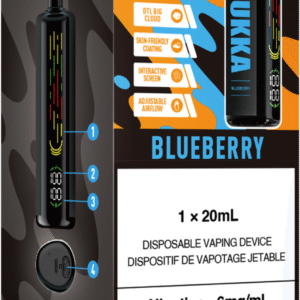 oxbar oxhukka disposable vape blueberry