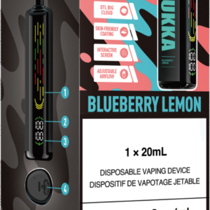 oxbar oxhukka disposable vape blueberry lemon