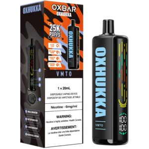oxbar oxhukka disposable vape vmto