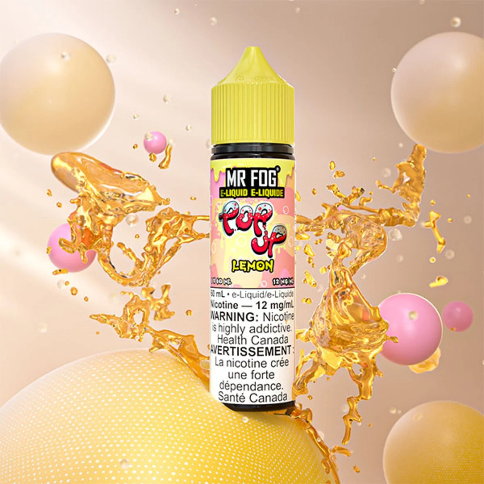 mr fog 60ml popup series lemon mr fog 60ml popup series lemon