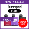 GUNNPOD PLUS – 4500 PUFFS – 3 PACK import placeholder for 68996