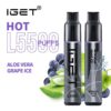 ALOE VERA GRAPE ICE – IGET HOT – 5500 PUFFS import placeholder for 23841