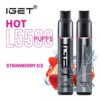 STRAWBERRY ICE – IGET HOT – 5500 PUFFS import placeholder for 23851