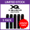 X-QLUSIVE – 2500 PUFFS – 5 PACK import placeholder for 70425